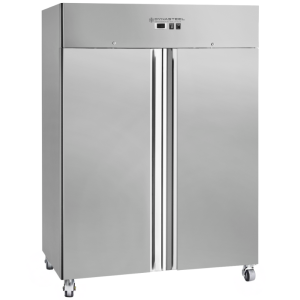 Negativschrank 1400 L Edelstahl 2 Türen GN 2/1 Belüftet