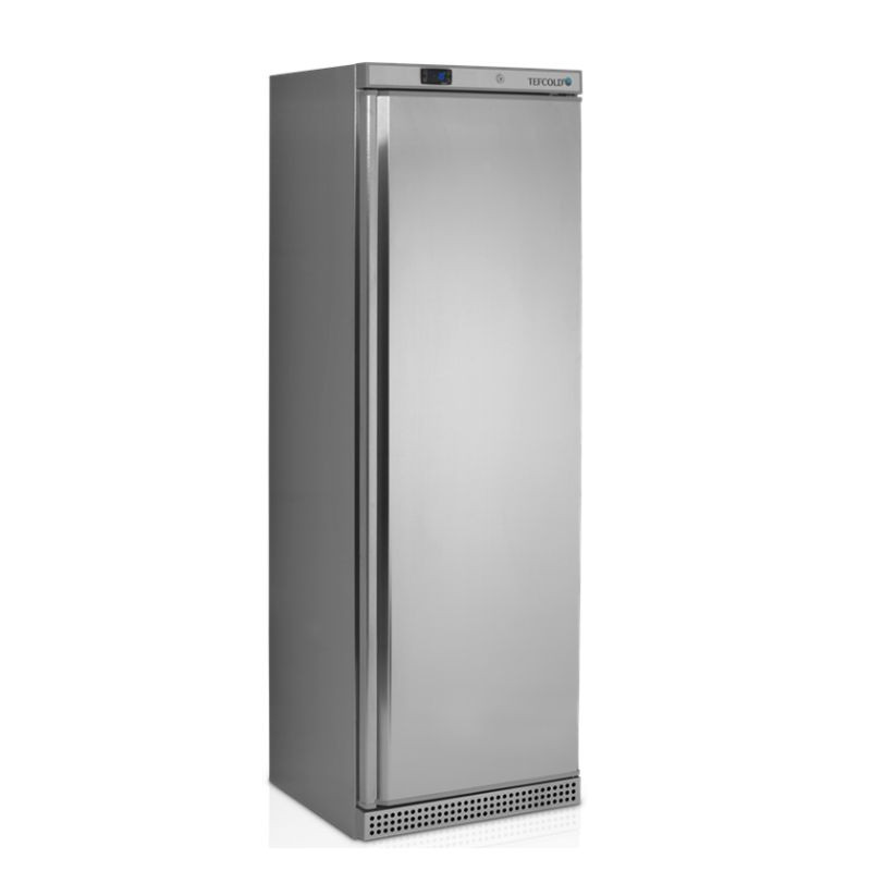 Negativer belüfteter Edelstahlschrank - 340 L TEFCOLD: optimale Lagerung für Küchenprofis.