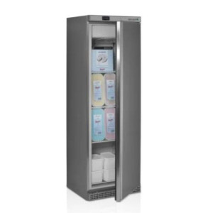 Negativer belüfteter Edelstahlschrank - 340 L TEFCOLD: optimale Lagerung für Küchenprofis.