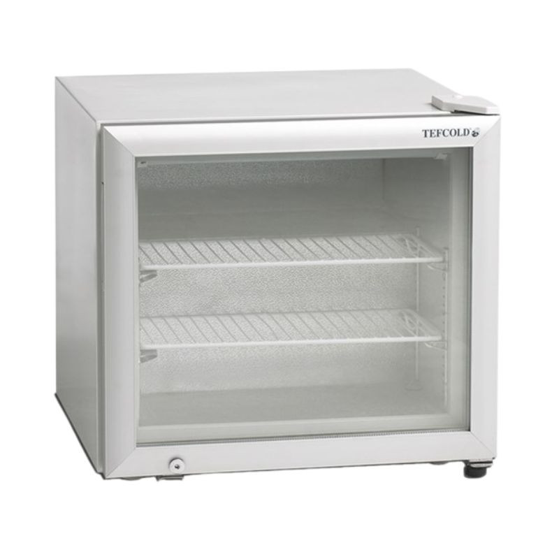 Tisch-Gefrierschrank Weiß 1 Glastür - 48 L | TEFCOLD Tisch-Gefrierschrank Weiß 1 Glastür - 48 L | TEFCOLD