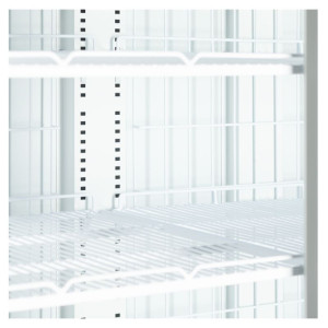 Black Vertical Freezer Showcase - 702 L | TEFCOLD | Ideal for professional catering | Energy saving, glass doors