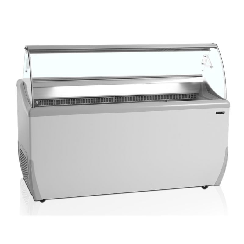 Offener Eis-Gefrierschrank mit Glas-Atemschutz - 357L | Marke TEFCOLD Offener Eis-Gefrierschrank mit Glas-Atemschutz - 357L | Marke TEFCOLD