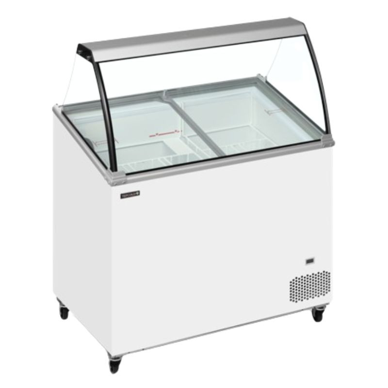 Congélateur Coffre à Glace avec Verre Incurvé - 230 L, TEFCOLD | Fonctionnalités professionnelles et design attrayant Congélateur Coffre à Glace avec Verre Incurvé - 230 L, TEFCOLD | Fonctionnalités professionnelles et design attrayant