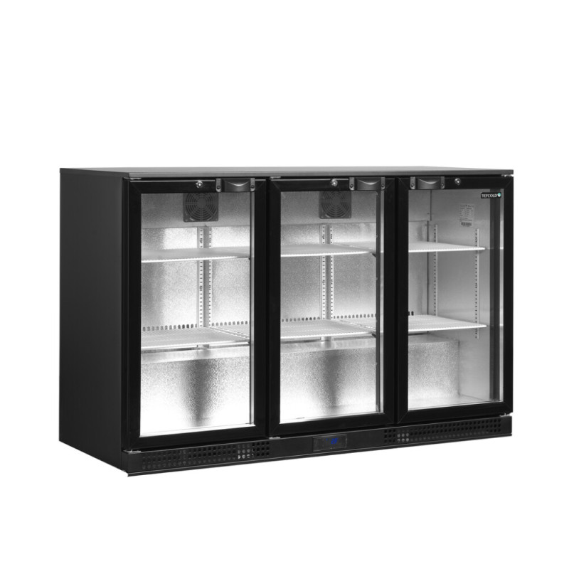 Refrigerated Back Bar 3 Glass Doors - 278 L | TEFCOLD DB301H-3 Refrigerated Back Bar 3 Glass Doors - 278 L | TEFCOLD DB301H-3