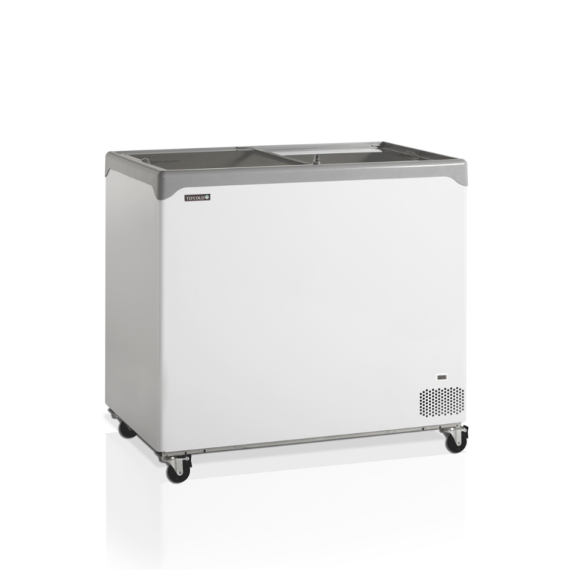 Congélateur Coffre à Glace Blanc 218L TEFCOLD - Présentation optimale pour vos produits surgelés Congélateur Coffre à Glace Blanc 218L TEFCOLD - Présentation optimale pour vos produits surgelés