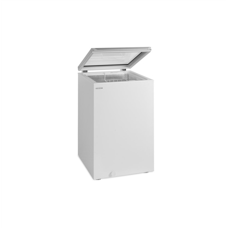 Gefriertruhe für Speiseeis TEFCOLD 105L - Glastür Gefriertruhe für Speiseeis TEFCOLD 105L - Glastür