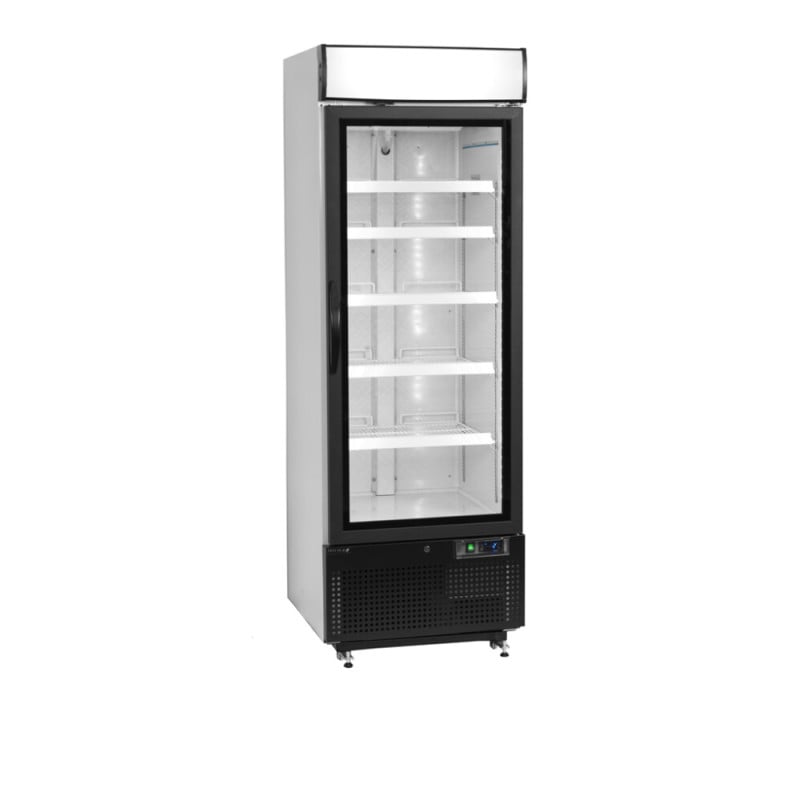 Kühlschrank mit Glastür 1 Tür Weiß TEFCOLD 412 L - Professionelle Ausrüstung Kühlschrank mit Glastür 1 Tür Weiß TEFCOLD 412 L - Professionelle Ausrüstung