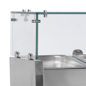 Saladette zum Aufstellen - Statisch - 10 GN 1/4 - 52 L - TEFCOLD