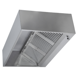 Kubische Haube 1100 mit LED - Dynasteel - 1800mm