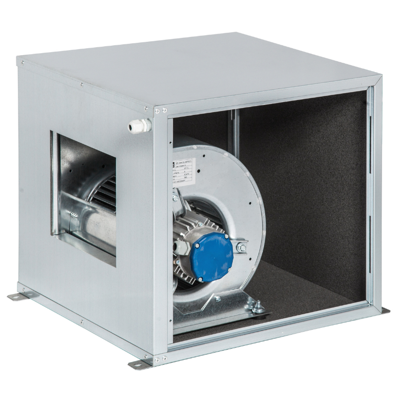 Motorbox für Dynasteel-Haube - Effiziente 6000 m3/h Absaugung Motorbox für Dynasteel-Haube - Effiziente 6000 m3/h Absaugung