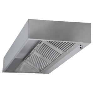 Abzugshaube Cubique 1100 LED Edelstahl Professionell - Dynasteel