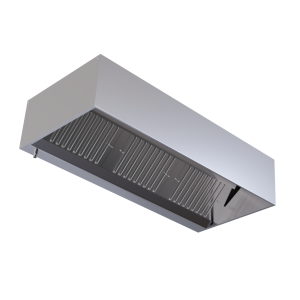 Kubische Haube 1100 mit LED - Dynasteel - 1800mm