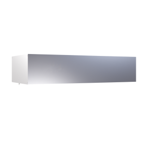 Kubische Haube 1100 mit LED - Dynasteel - 1800mm