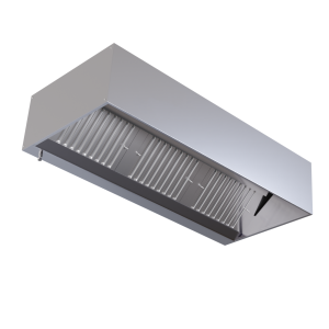 Kubische Haube 1100 mit LED - Dynasteel - 1800mm