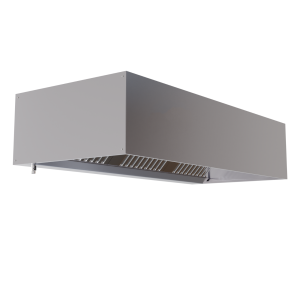Kubische Haube 1100 mit LED - Dynasteel - 1800mm
