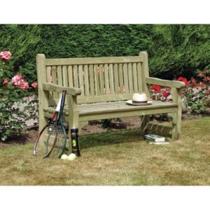 Rowlinson Weichholz-Gartenbank - Komfort und Eleganz