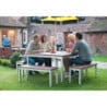 Banc Exterieur Imitation Holz von Nussbaum 1050 mm Gopak CK814