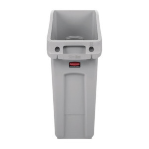 Conteneur Slim Jim Rubbermaid 49L Gris - Pratique et robuste