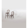 High Bistro Stool Bent Wood Walnut Exceptional Quality