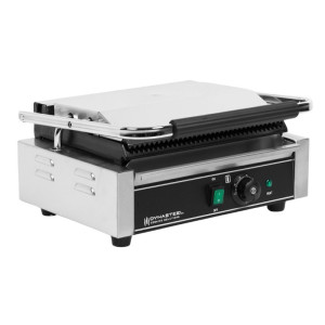 Grill Panini Pro 2200 W Gerillt 340x220 mm Inox