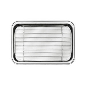 Servierplatte mit Gitter: Praktisch und elegant