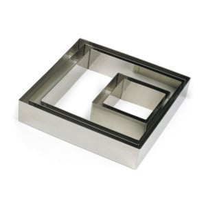 Edelstahlform 180x180 mm - Gobel, professionelle Qualität