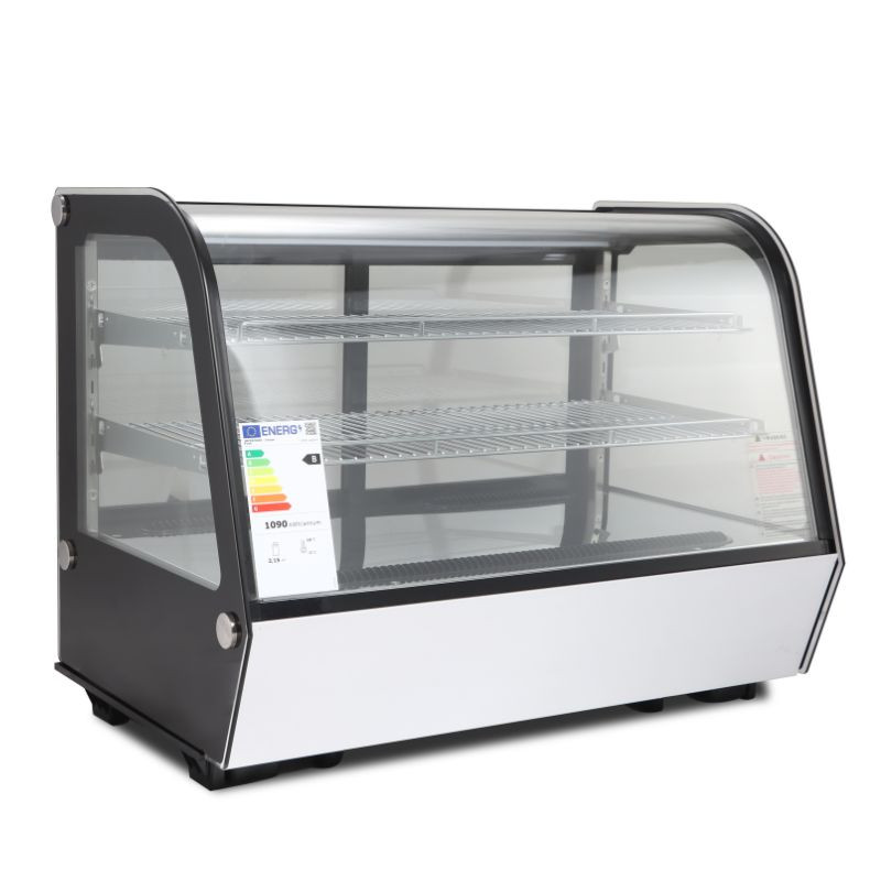 Kühlvitrine für Theke 160 L - Gebogen - Dynasteel Kühlvitrine für Theke 160 L - Gebogen - Dynasteel