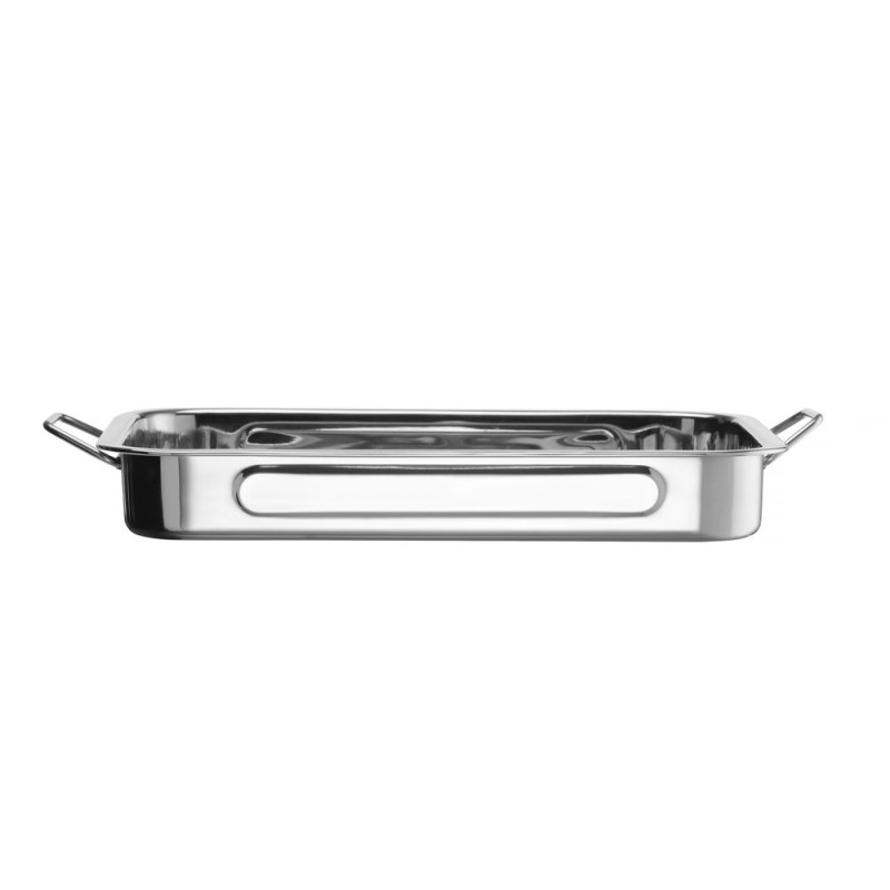 Plat à Four Inox - 43 x 31 x 6 cm - Marque HENDI - Fourniresto Plat à Four Inox - 43 x 31 x 6 cm - Marque HENDI - Fourniresto
