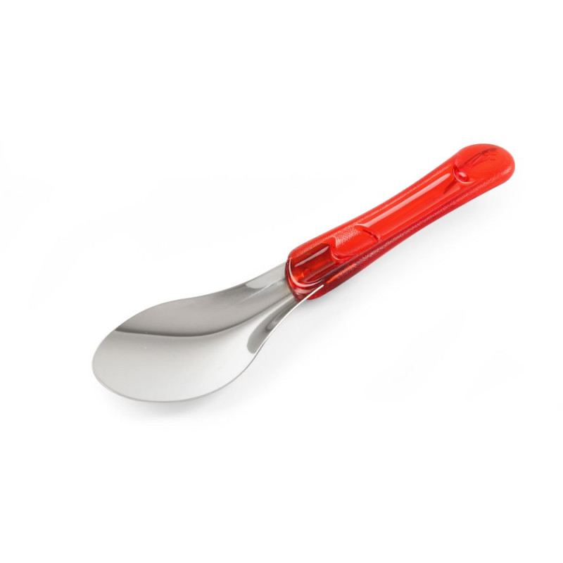Spatule à glace avec manche rouge en Tritan - Marque HENDI - Fourniresto Spatule à glace avec manche rouge en Tritan - Marque HENDI - Fourniresto
