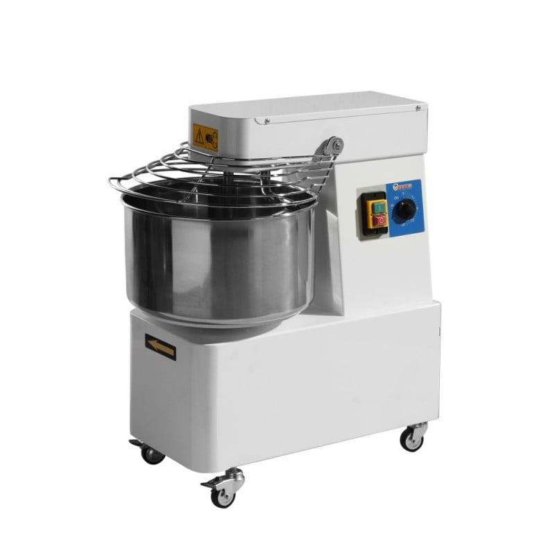 Spiral kneader with fixed bowl - 32 L - Brand HENDI - Fourniresto Spiral kneader with fixed bowl - 32 L - Brand HENDI - Fourniresto