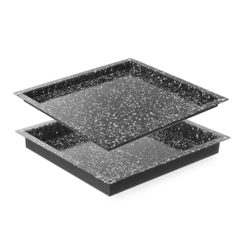Enamelled Gastronorm Pan GN 2/3 - D 40 mm Enamelled Gastronorm Pan GN 2/3 - D 40 mm