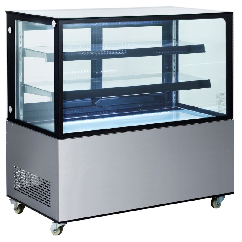 Kühlvitrine mit 2 Regalen - 410 L Kühlvitrine mit 2 Regalen - 410 L