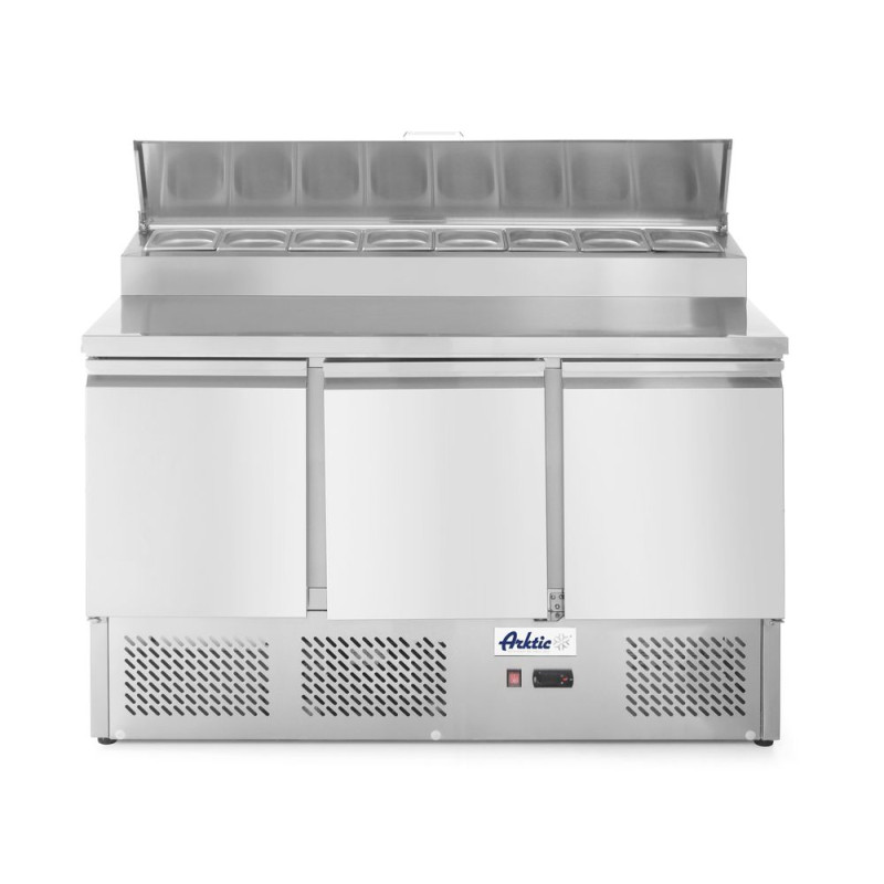 Preparation Counter for Pizzas or Salads with Refrigerated Display - 380 L Preparation Counter for Pizzas or Salads with Refrigerated Display - 380 L