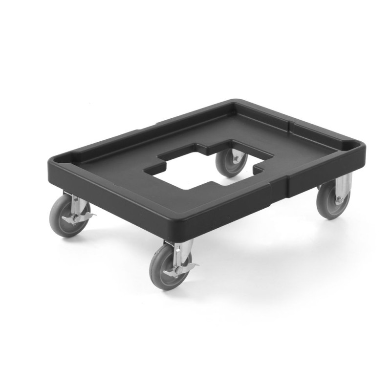 Trolley pour conteneur isotherme - Marque HENDI - Fourniresto Trolley pour conteneur isotherme - Marque HENDI - Fourniresto