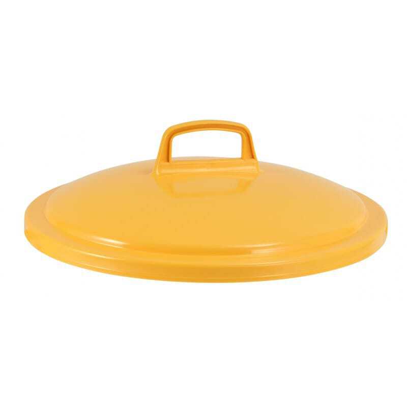 Lid for 50 L Container HACCP - Yellow - Gilac