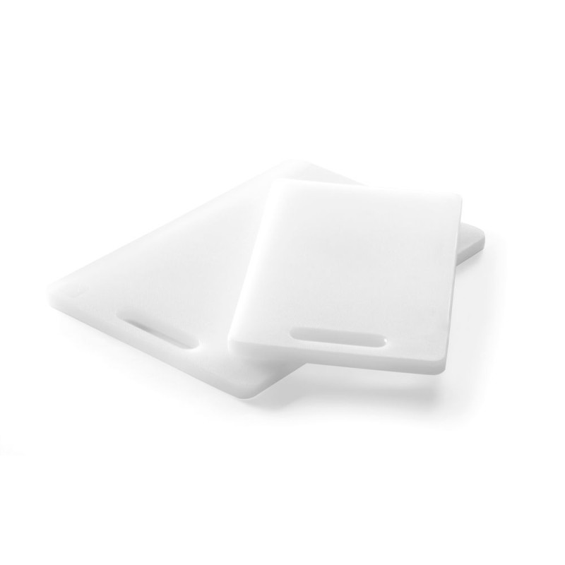 Weiße Schneidebrett mit Griff - 250 x 150 mm Weiße Schneidebrett mit Griff - 250 x 150 mm