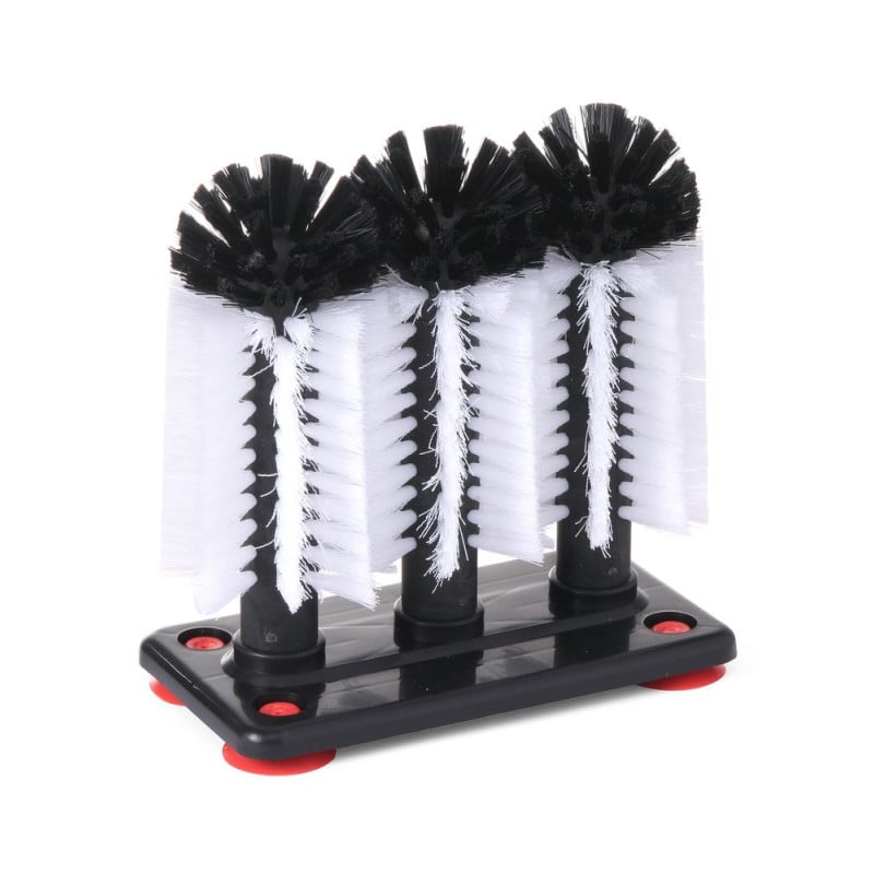 Lave-Verres Manuel - 3 Brosses Lave-Verres Manuel - 3 Brosses