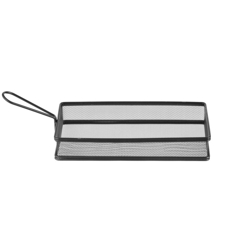 Miniature Black French Fries Basket - 255 x 135 mm Miniature Black French Fries Basket - 255 x 135 mm