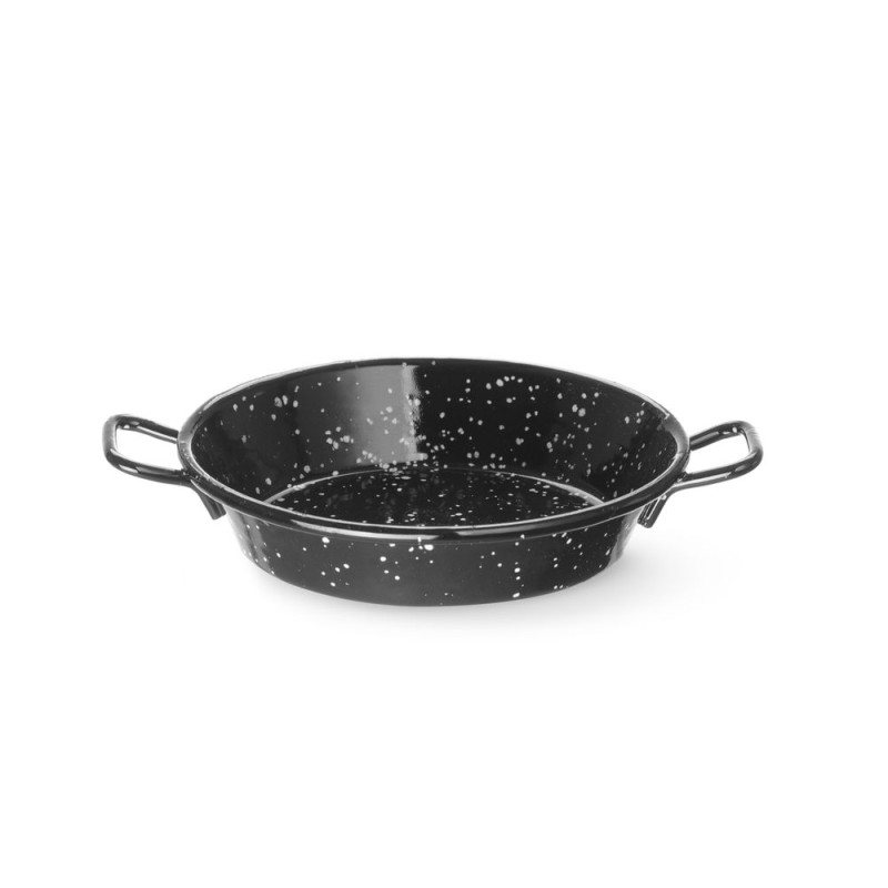 Poêle à Paella Émaillée - 100 mm de Diamètre Poêle à Paella Émaillée - 100 mm de Diamètre