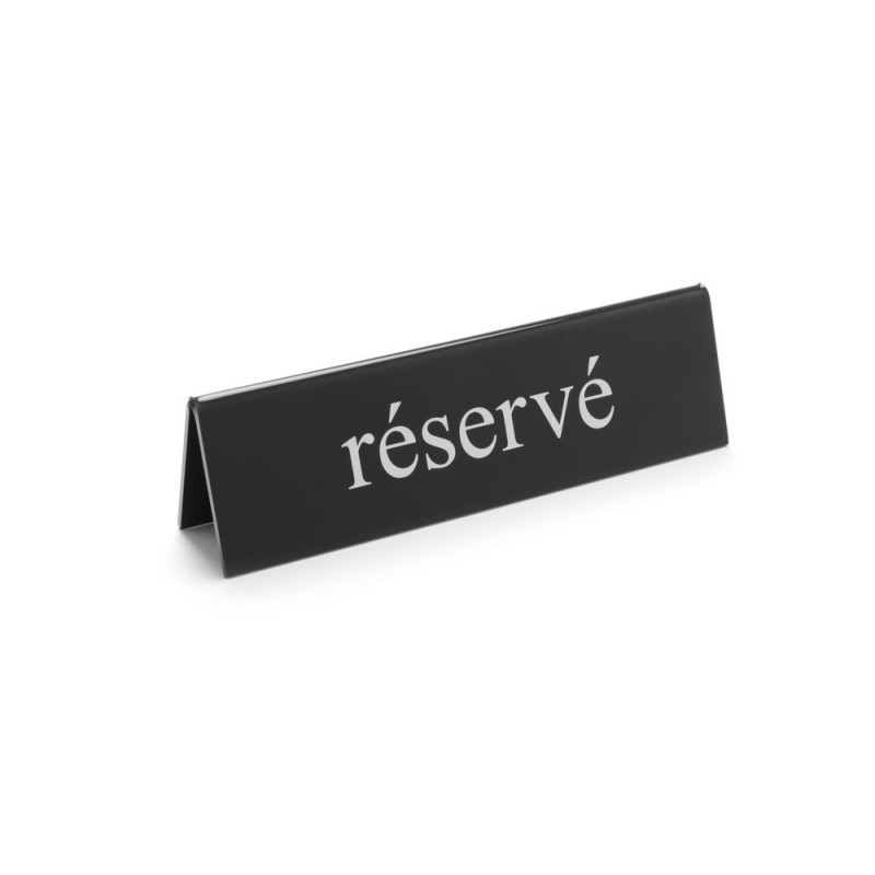 Reserved table easel - Brand HENDI - Fourniresto Reserved table easel - Brand HENDI - Fourniresto
