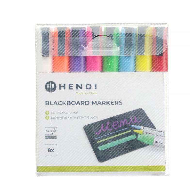 Feutres à craie 3 mm - Marque HENDI - Fourniresto Feutres à craie 3 mm - Marque HENDI - Fourniresto