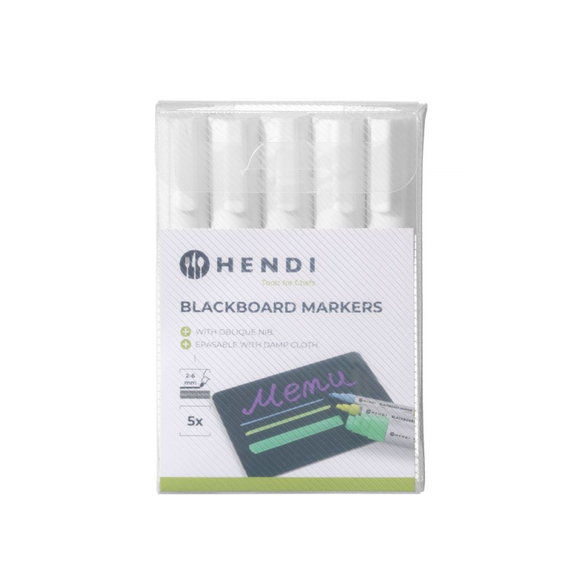 Feutres à craie 6 mm - Marque HENDI - Fourniresto Feutres à craie 6 mm - Marque HENDI - Fourniresto