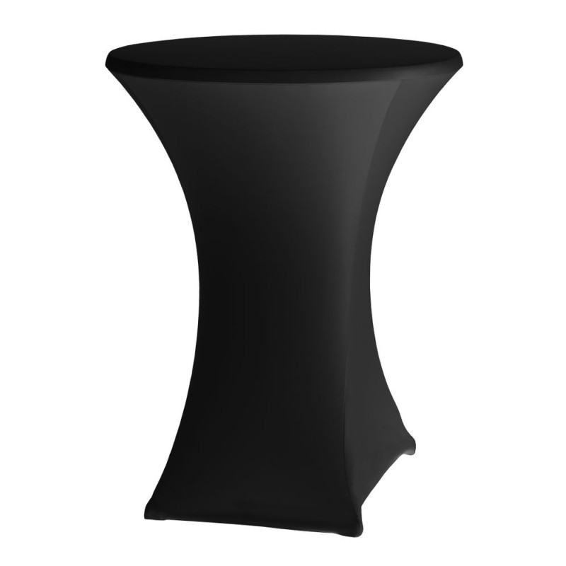 Housse pour Table Haute Noire - 850 mm de Diamètre Housse pour Table Haute Noire - 850 mm de Diamètre