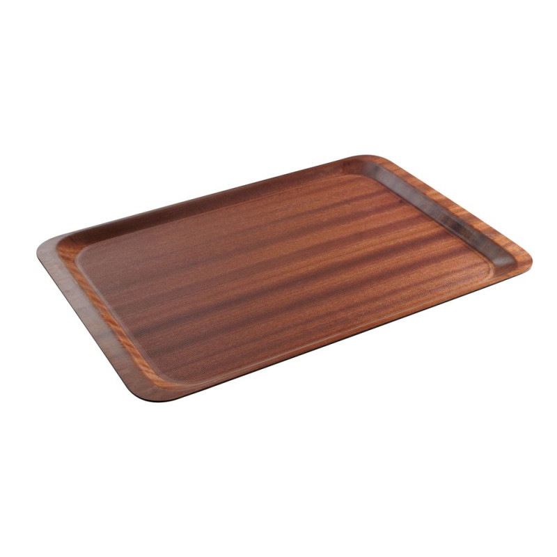 Rechteckiges Holztablett - 370 x 530 mm Marke HENDI - Fourniresto Rechteckiges Holztablett - 370 x 530 mm Marke HENDI - Fourniresto