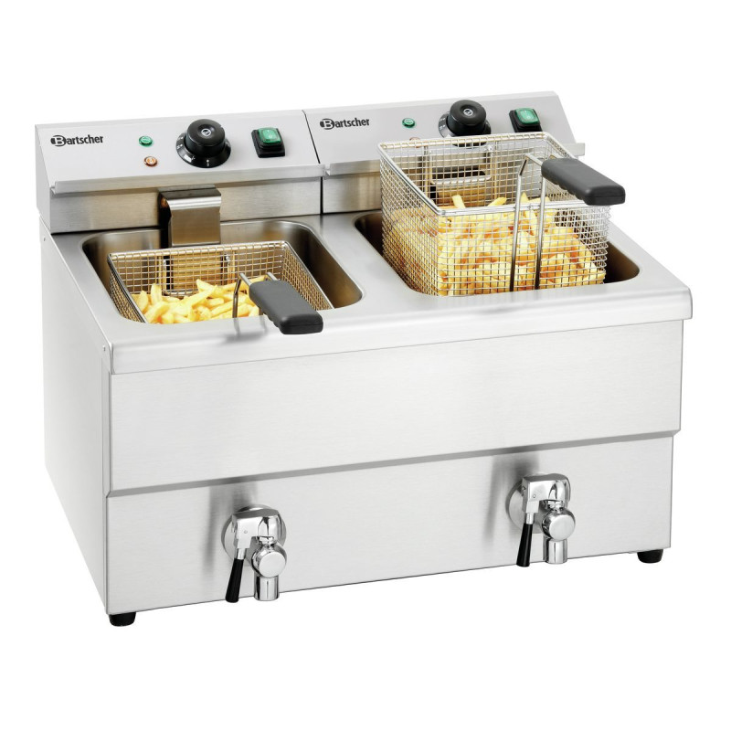 Friteuse Professionnelle Imbiss II - 2x8 L - Bartscher Friteuse Professionnelle Imbiss II - 2x8 L - Bartscher