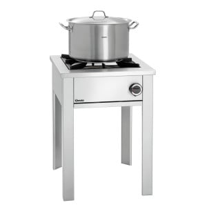 Professional Gas Stove on Legs - 1 Burner - 280 mm Bartscher 1050603