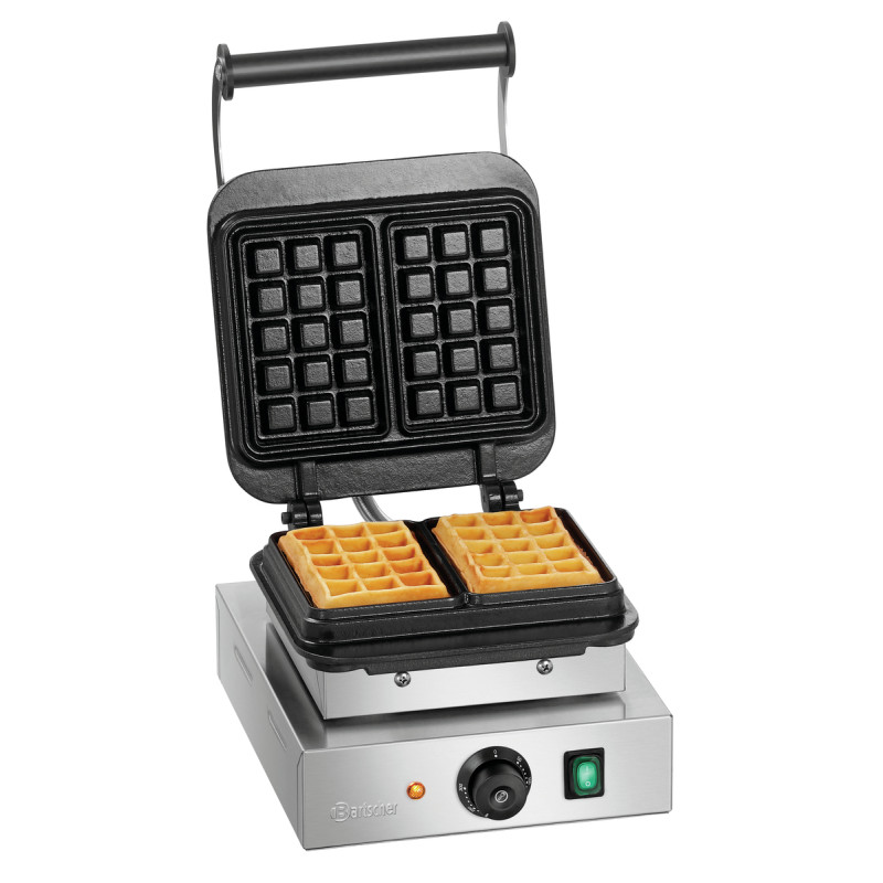 Professionelles Waffeleisen - 2 Brüsseler Waffeln - Bartscher Professionelles Waffeleisen - 2 Brüsseler Waffeln - Bartscher