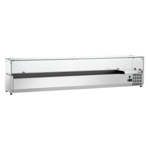 Saladette zum Aufstellen - 10 x GN 1/4