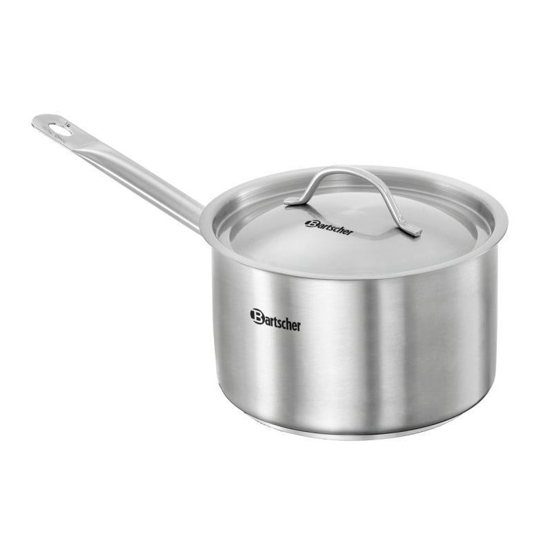 Casserole professionnelle Bartscher E3L-SG1 en acier inoxydable pour induction Casserole professionnelle Bartscher E3L-SG1 en acier inoxydable pour induction