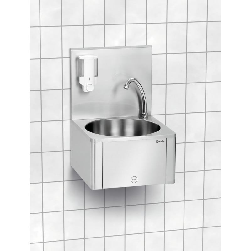 Lave-mains W10-KB Plus Bartscher - Hygiène optimale et praticité Lave-mains W10-KB Plus Bartscher - Hygiène optimale et praticité